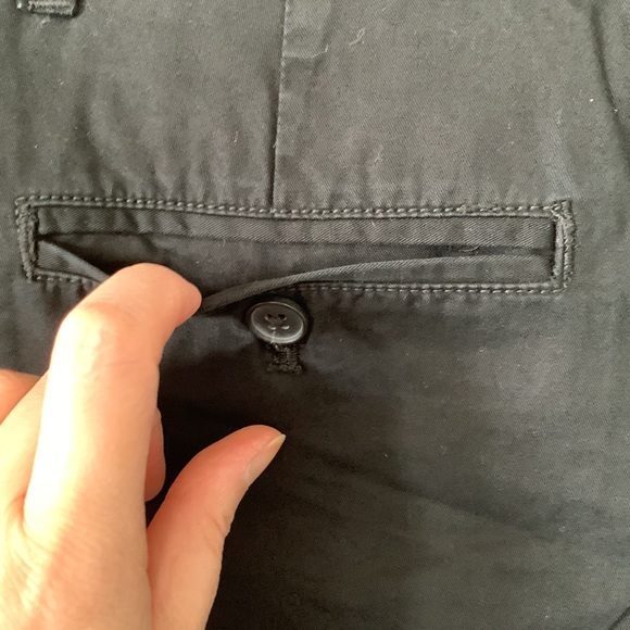 LOFT Black 100% Cotton 5” Inseam Shorts Size 8P New With Tag - Picture 11 of 14